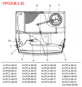 Timer med axel 700mm