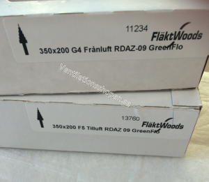 ORIGINAL FILTER RDAB 1st Filterset (RDAZ-09)