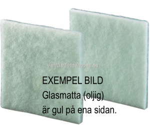 Glasmatta oljig 500x1000