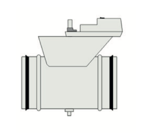Avstängningsspjäll 160Ø