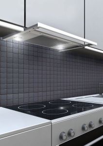 Domekt Slimline spiskåpa VIT 60cm