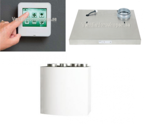 RDKS Vänster KOMPLETT PAKET (design rostfri)