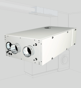 ACJB Luftvärmeaggregat Elbatteri 6 kW