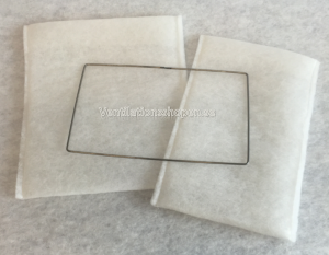 ORIGINAL FILTER RDAA/RDAC Filterset 1+1 med ramar