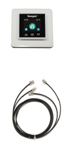 Kontrollpanel + 10m installationskabel