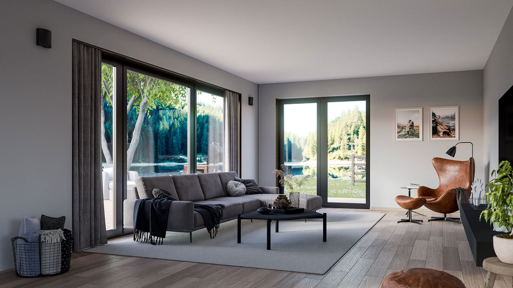 <p>Svarta detaljer för ett stilfullt hem</p>